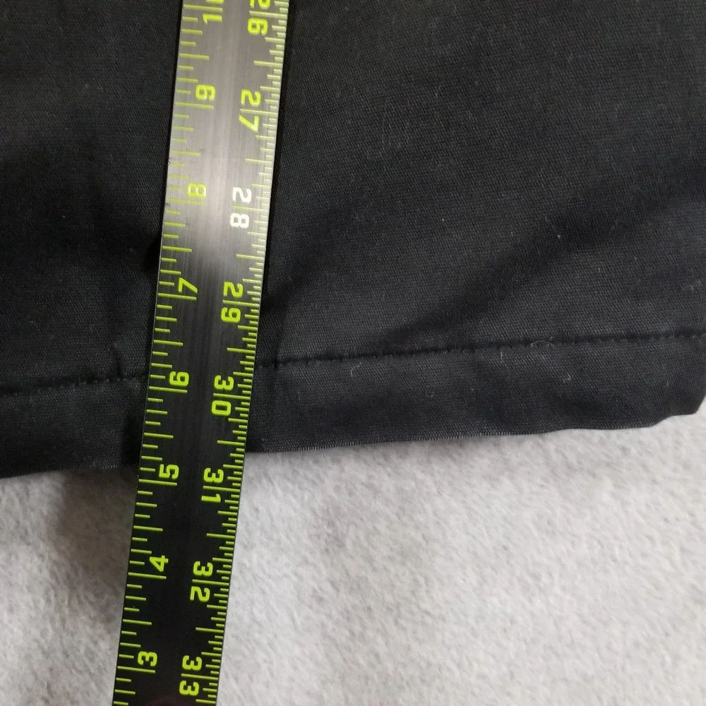 Dickies Jacket Mens Extra Large 2XL Black Hooded‎ Workwear Canvas Fleece Lined